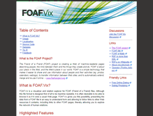 Tablet Screenshot of foaf-visualizer.gnu.org.ua