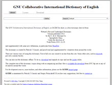 Tablet Screenshot of gcide.gnu.org.ua